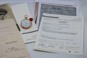 Thumbnail von A. Lange & Söhne antique Pocket Watch | Quarter Repeater | 18k yellow gold | caliber 43 </h1>