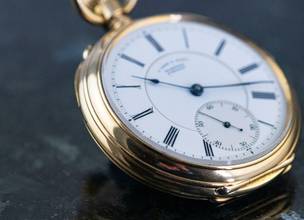 Thumbnail von A. Lange & Söhne antique Pocket Watch | Quarter Repeater | 18k yellow gold | caliber 43 </h1>