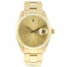 Thumbnail von Rolex Oyster Perpetual Date 34MM Champagne Ghost Dial </h1>