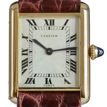 Thumbnail von Cartier Tank Louis Cartier by Paris Collection yellow gold 18KT year 1971 </h1>
