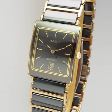  Rado Diastar Ceramic Gold 160.0281.3 TOP condition Revision/neues Werk von Rado 