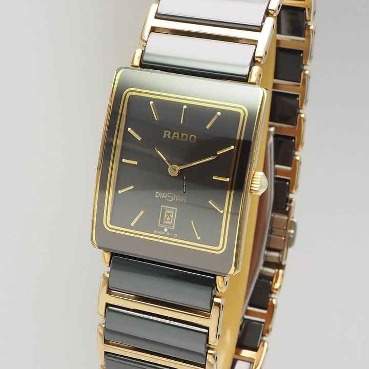  Rado Diastar Ceramic Gold 160.0281.3 TOP condition Revision/neues Werk von Rado 