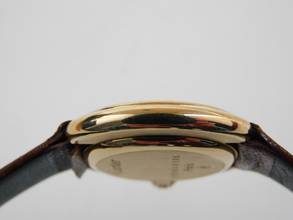 Thumbnail von Cartier Vendome 18 Karat Gelbgold Vendome Paris Handaufzug Damenuhr 26 mm Rarität 70 er Jahre </h1>