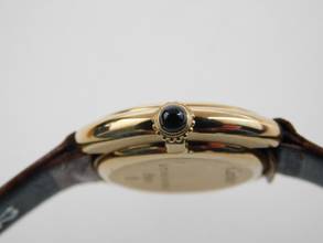 Thumbnail von Cartier Vendome 18 Karat Gelbgold Vendome Paris Handaufzug Damenuhr 26 mm Rarität 70 er Jahre </h1>