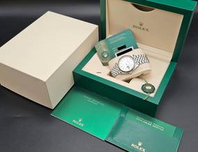 Thumbnail von Rolex Datejust 36 36mm 126234 Silver Dial - Jubilee Unworn/New Condition Full Set 3/2026