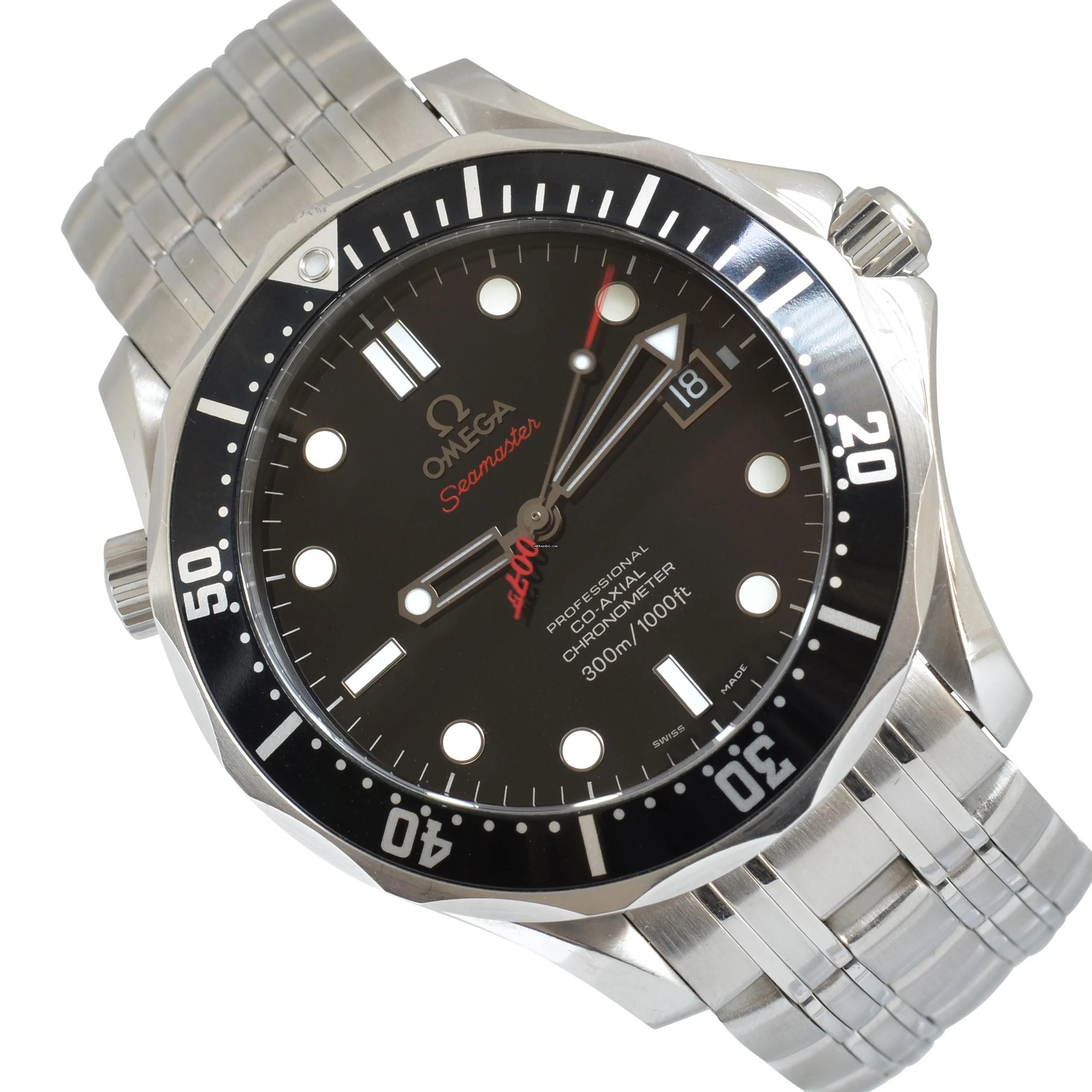 Omega Seamaster Diver 300 M “James Bond 007” Limited Edition Full Set 2008’s </h1>