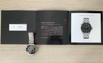 Thumbnail von Omega Seamaster Diver 300 M “James Bond 007” Limited Edition Full Set 2008’s </h1>