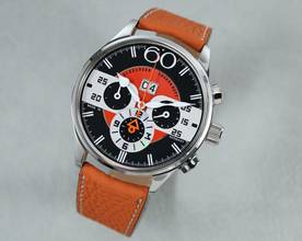 Thumbnail von Alexander Shorokhoff Big Date Chrono optional in gelb Limitiert 30 Stück