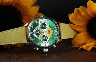 Thumbnail von Alexander Shorokhoff Big Date Chrono optional in gelb Limitiert 30 Stück