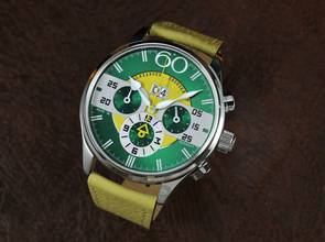 Thumbnail von Alexander Shorokhoff Big Date Chrono optional in gelb Limitiert 30 Stück