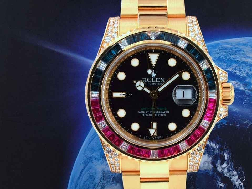  Rolex GMT-Master II 116758saru - New Stickers Ita  