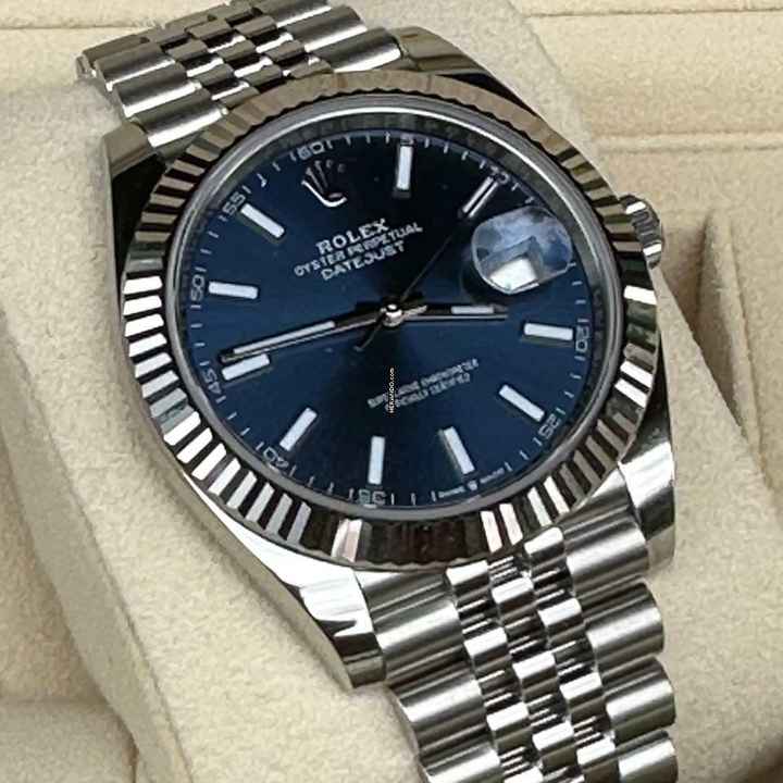  Rolex Datejust 41 126334 Eu 2024 ungetragen unworn blau blue </h1> 