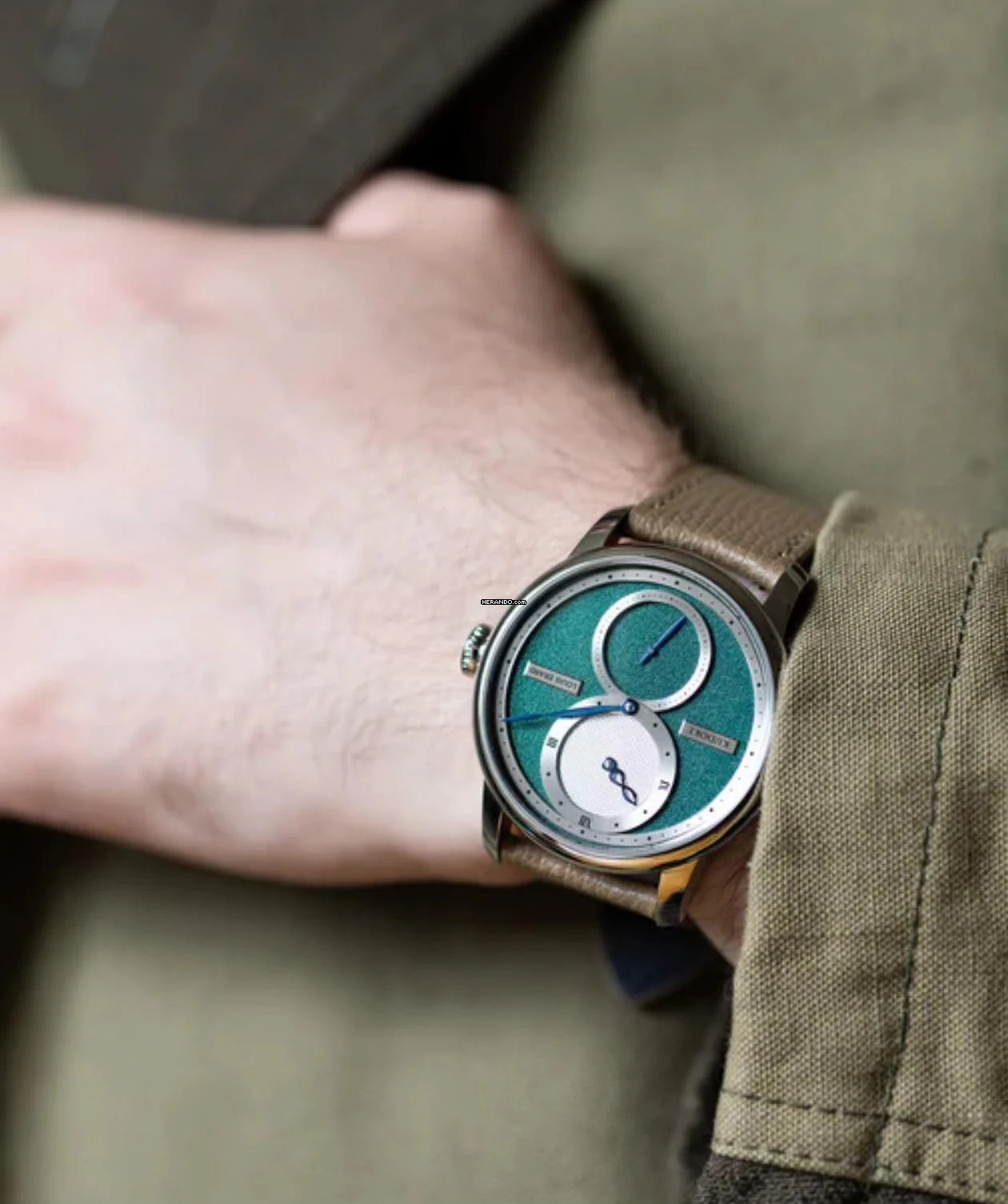 Thumbnail von Louis Erard LE RÉGULATEUR LOUIS ERARD X KUDOKE optional in 3 colors limited