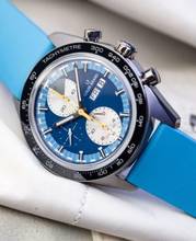  Louis Erard 2300 SPORT CHRONOGRAPH IN BLUE RAINBOW BLACK OR Khaki 