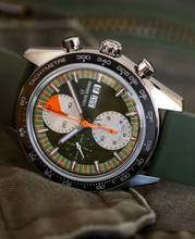 Thumbnail von Louis Erard 2300 SPORT CHRONOGRAPH IN BLUE RAINBOW BLACK OR Khaki