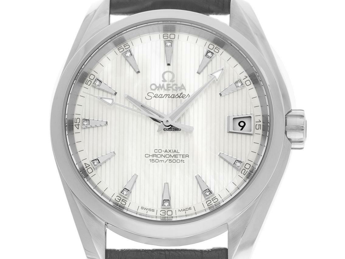  Omega Seamaster Aqua Terra Ref.231.10.39.21.55.001 2014 Box&Beschreibung wie Neu Vintage  