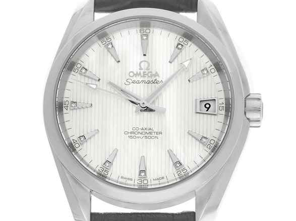  Omega Seamaster Aqua Terra Ref.231.10.39.21.55.001 2014 Box&Beschreibung wie Neu Vintage  