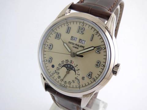  Patek Philippe Perpetual Calendar Whitegold Mint </h1> 