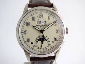 Thumbnail von Patek Philippe Perpetual Calendar Whitegold Mint </h1>