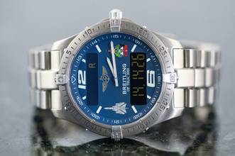 Thumbnail von Breitling Aerospace very rare Aerospace CAW | E75362 | Titanum | 50 Exemplars | 2006 </h1>