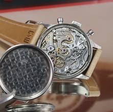 Thumbnail von Omega 33.3 Chronograph Rare Early model Waterproof Black Military Dial 321 </h1>