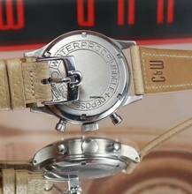 Thumbnail von Omega 33.3 Chronograph Rare Early model Waterproof Black Military Dial 321 </h1>