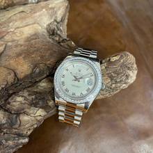 Thumbnail von Rolex Day-Date II Day-Date II Weißgold - Ref. 218239 - FULL SET 2014 - Diamantlünette (Aftermarket) </h1>