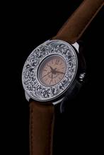 Thumbnail von RBaptiste Audace 34mm handcrafting with Gold Inlay verschiedene Motive jedes ein Unikat