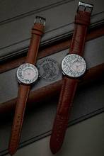  RBaptiste Set Audace 34/40mm handcrafting with Gold Inlay verschiedene Motive jedes ein Unikat 