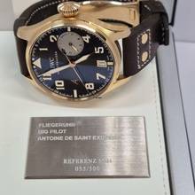 Thumbnail von IWC Große Fliegeruhr Saint Exupery Big Pilot 7 Days Ouro Rosé Edição Limitada Automático