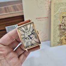  Roger Dubuis Much More Perpetual Calendar Moonphase Ouro Rosé XL Automático 
