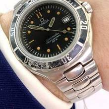 Thumbnail von Omega Seamaster 200m Professional Vintage Pre Bond 38mm Quartz Schwarzes Zifferblatt 396.1052 3961052