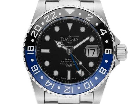  Davosa Ternos Professional TT GMT Diver Ref.161.571.45 Full Set Neu 