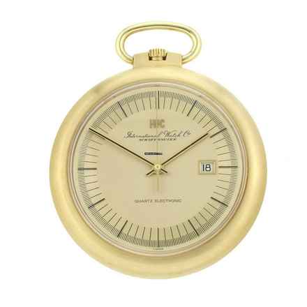  IWC Pocket Watch Taschenuhr Quartz Electronic Ref.3001 BJ.1970 </h1> 