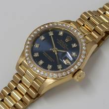 Thumbnail von Rolex Lady-Datejust 26 Yellowgold Ref.69138 BJ.1988 </h1>