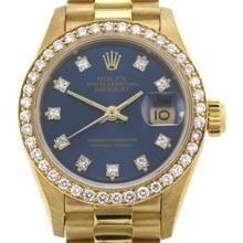 Thumbnail von Rolex Lady-Datejust 26 Yellowgold Ref.69138 BJ.1988 </h1>