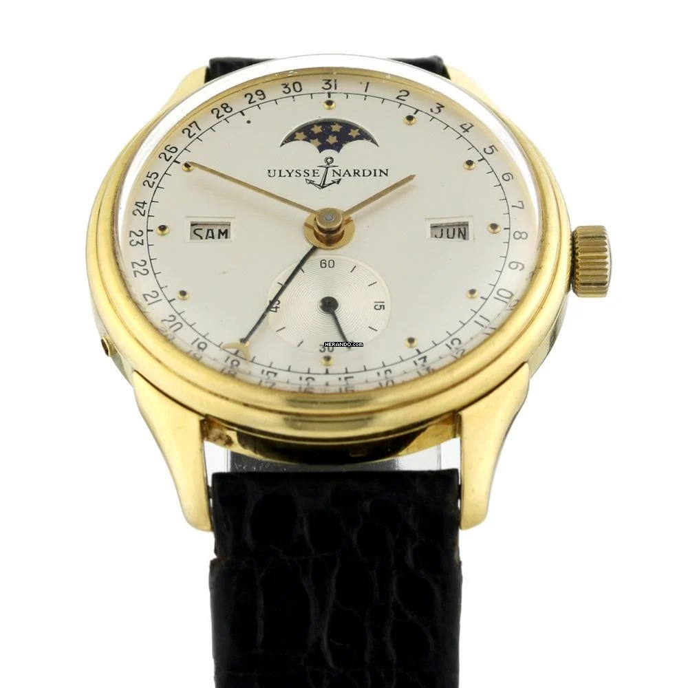  Ulysse Nardin Triple Calendar Ref.301-52 very rare </h1> 