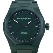 Thumbnail von Girard Perregaux Laureato Automatic Aston Martin Green Ceramic Limited 388pcs </h1>