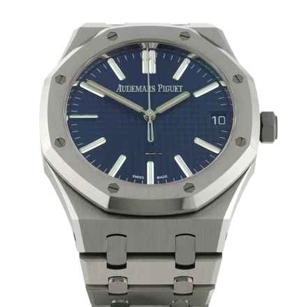  Audemars Piguet Royal Oak Blue Dial 41mm Ref.15510ST </h1> 