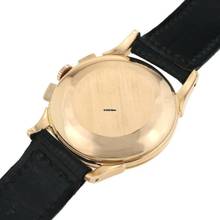 Thumbnail von Omega Chronograph 3 Register Pink Gold </h1>