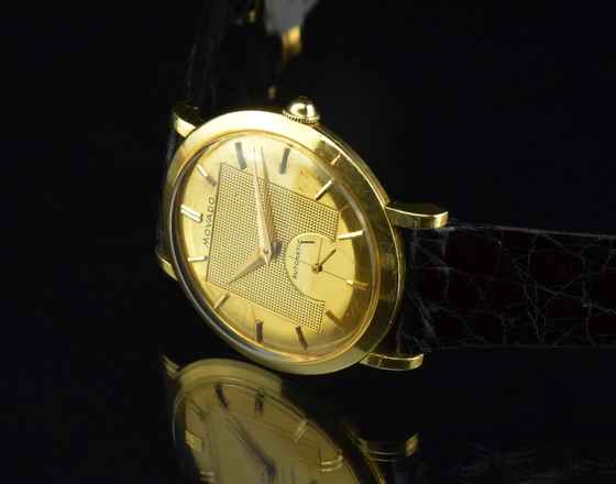 Movado Automatic 18K 0,750 Gold Hammer Automatik 