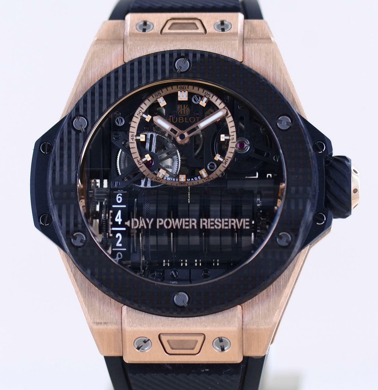  Hublot Kollektion MP MP-11 18K Roségold King Gold 14 Days Carbon 3D Limited Luxusuhr B+P </h1> 