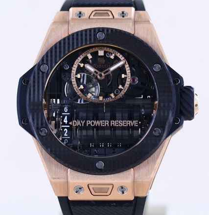  Hublot Kollektion MP MP-11 18K Roségold King Gold 14 Days Carbon 3D Limited Luxusuhr B+P </h1> 