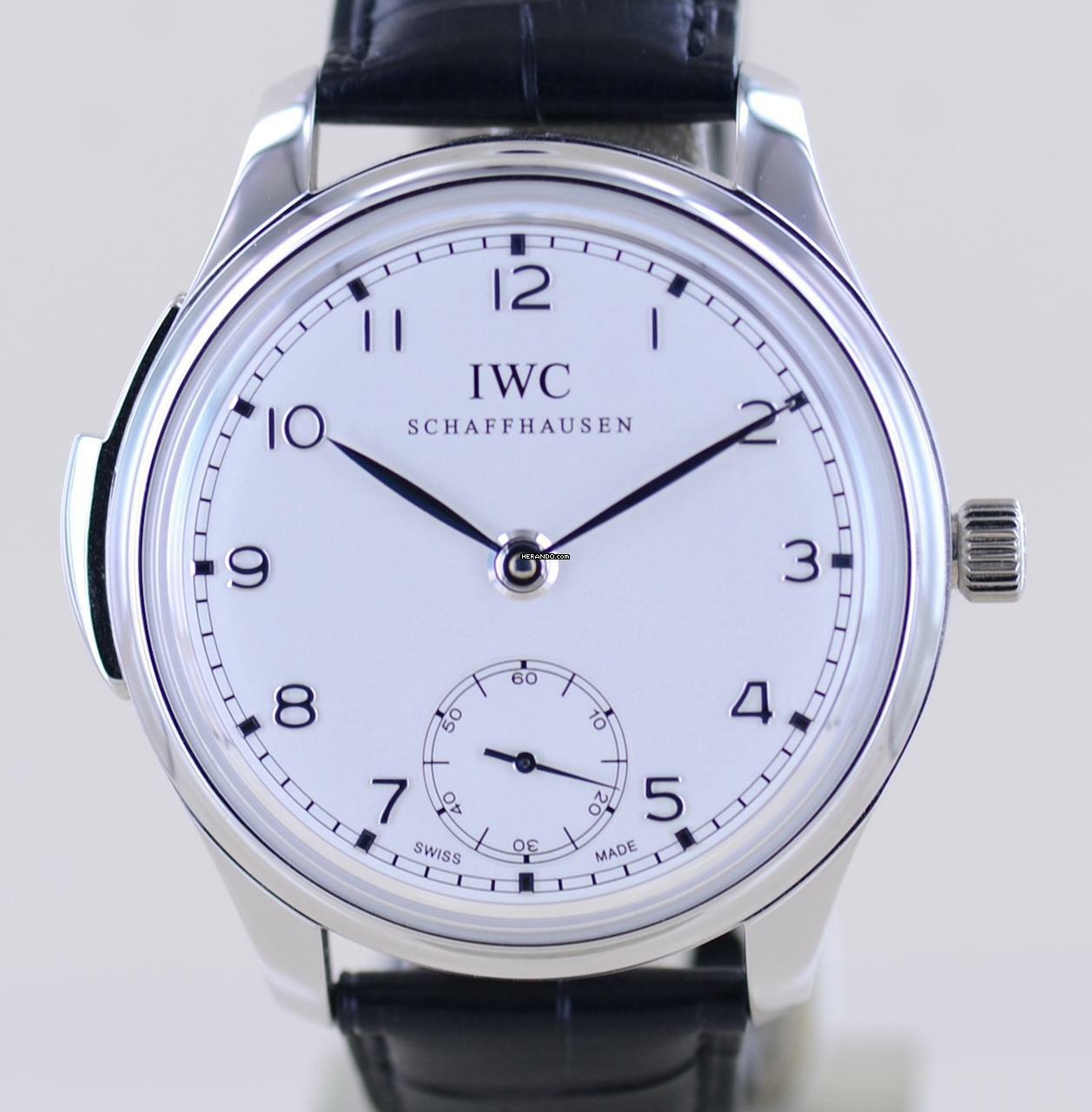 IWC Portugieser Minute Repeater Platinum Limited 44mm B+P </h1>