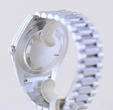 Thumbnail von Rolex Day-Date II Platin PT Polished bezel 41mm Ice blue Luxusuhr Top </h1>