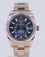Thumbnail von Rolex Sky-Dweller Roségold grey Dial Herrenuhr 42 mm B+P GMT </h1>