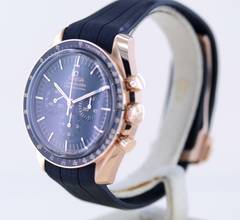 Thumbnail von Omega Speedmaster Professional Moonwatch Chronograph 18K Sedna Gold 42 B+P Cal 3861 black Dial </h1>