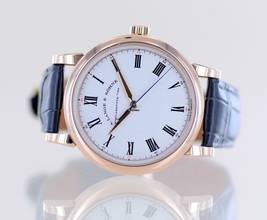 Thumbnail von A. Lange & Söhne Richard Lange Roségold silver roman dial Luxus 40,5mm Hand-Wind B+P rar </h1>