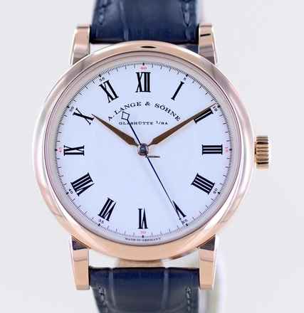  A. Lange & Söhne Richard Lange Roségold silver roman dial Luxus 40,5mm Hand-Wind B+P rar </h1> 
