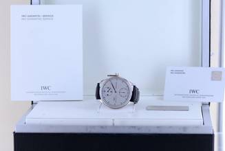 Thumbnail von IWC Portugieser Regulateur Platinum Limited 43mm Dresswatch Klassiker B+P </h1>
